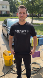 Stroker's Auto Detailing | We Polish Your Knob Until It Shines | Funny T-Shirt