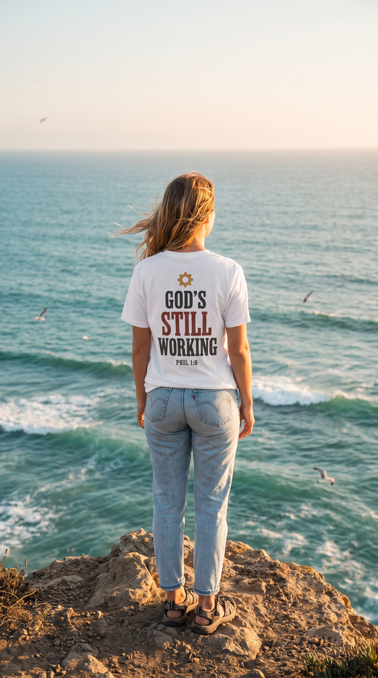 God's Still Working | Phil 1:6 | Faith Tee