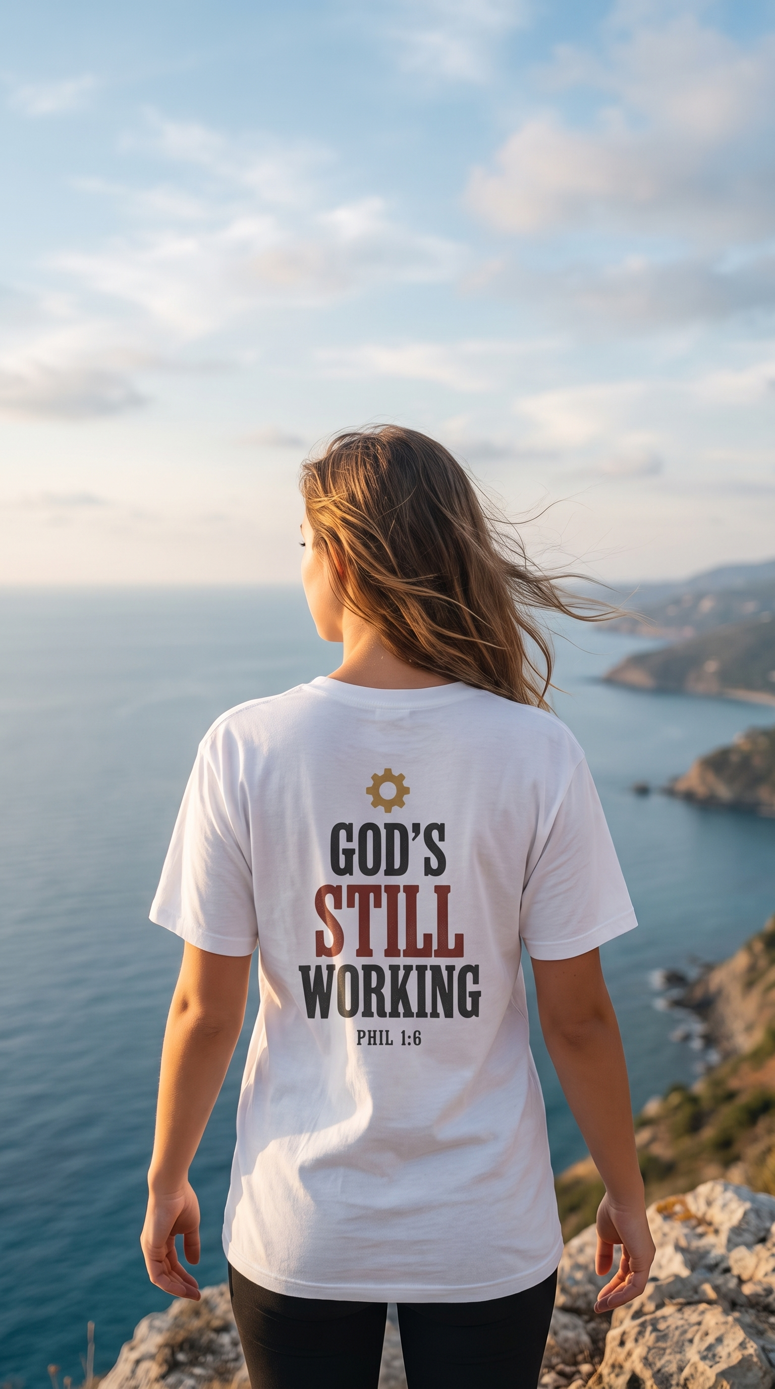God's Still Working | Phil 1:6 | Faith Tee