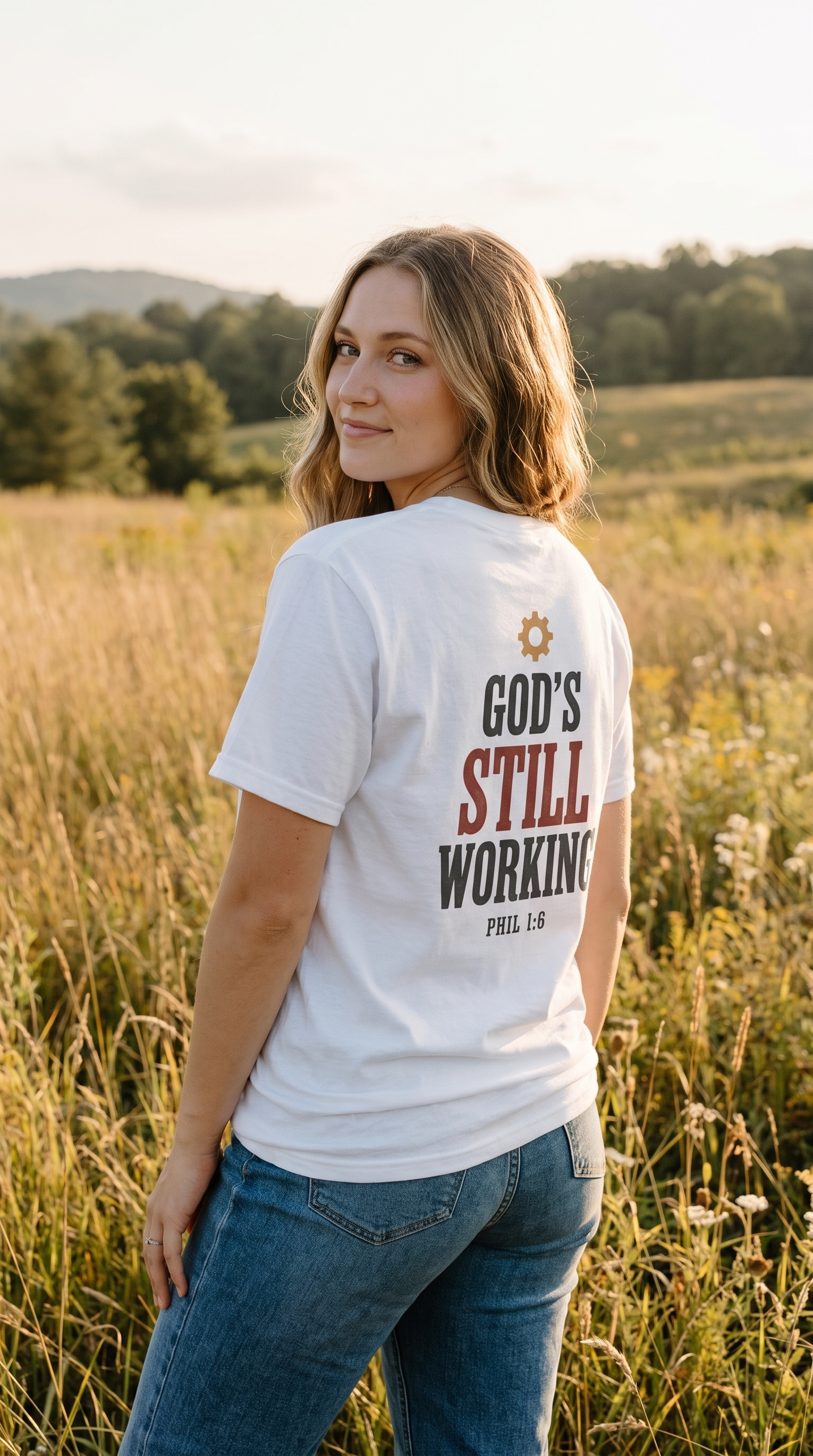 God's Still Working | Phil 1:6 | Faith Tee