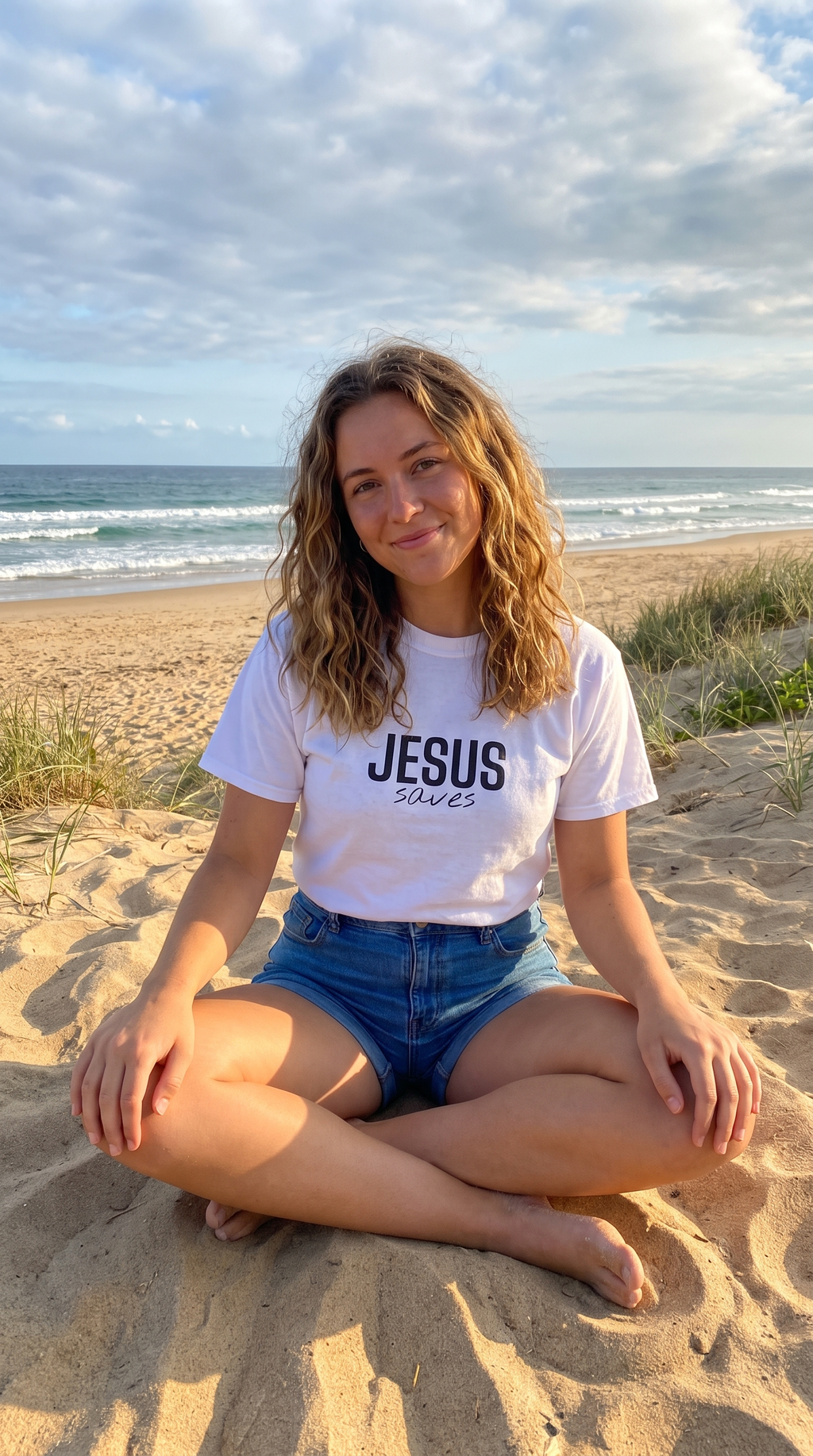 JESUS SAVES | Bold Faith Tee