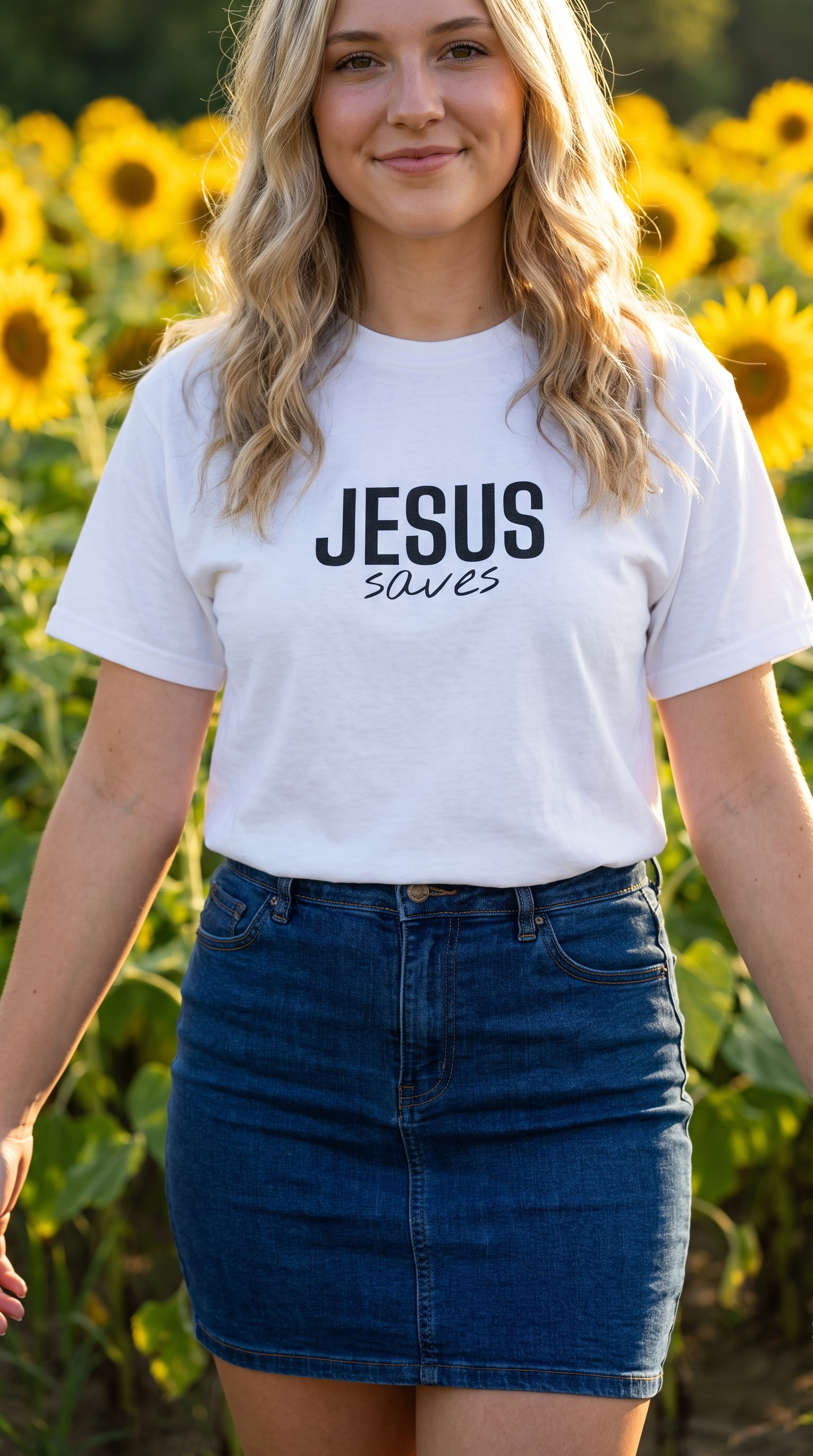 JESUS SAVES | Bold Faith Tee