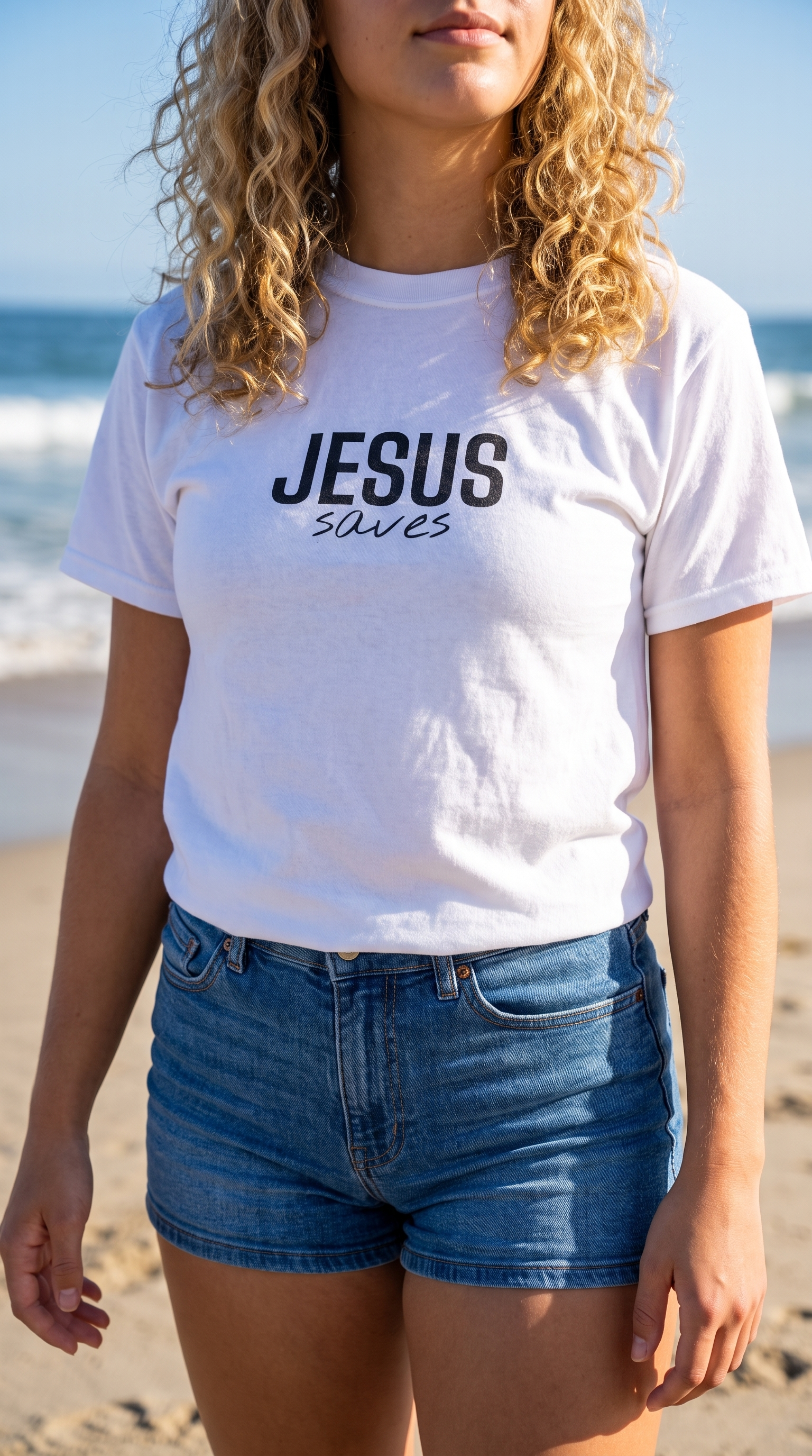 JESUS SAVES | Bold Faith Tee