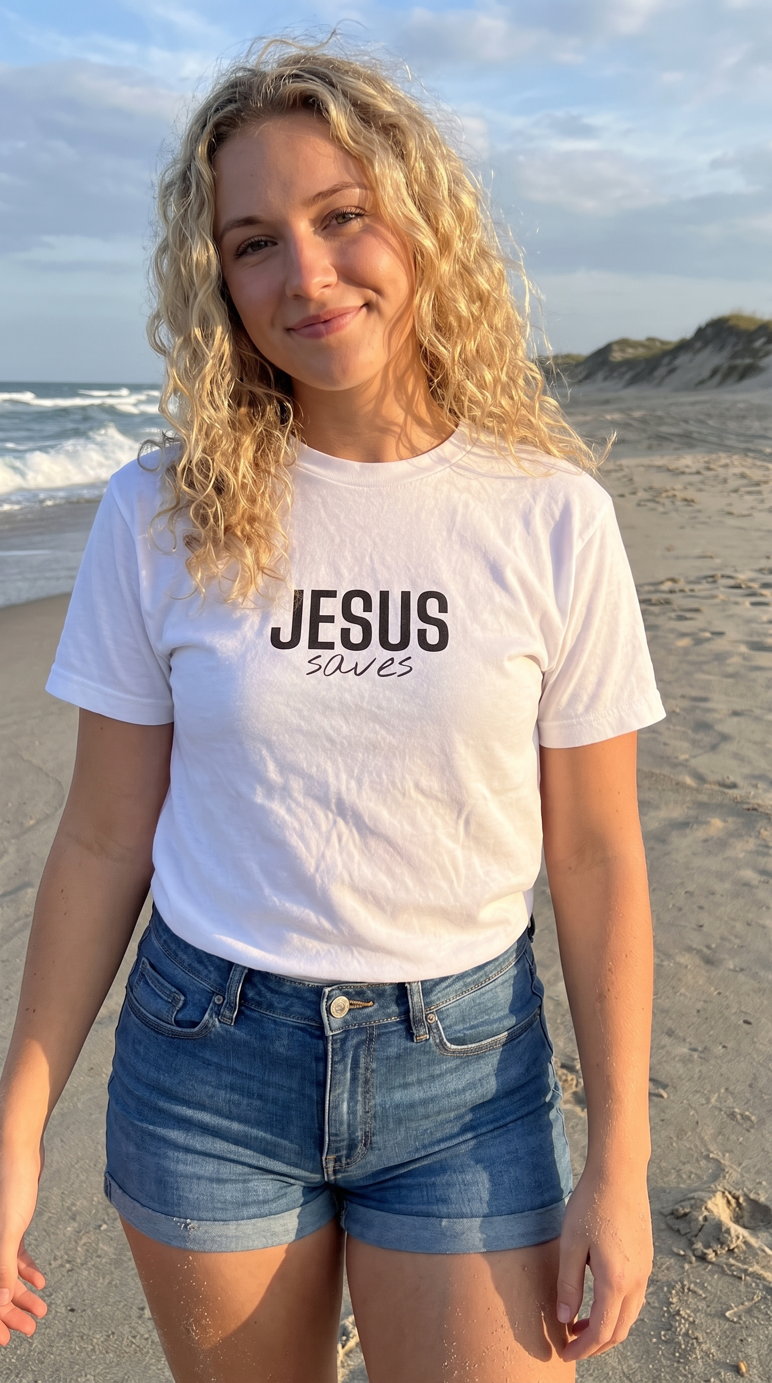 JESUS SAVES | Bold Faith Tee