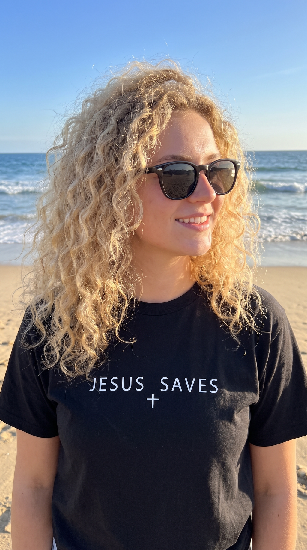 Jesus Saves | Minimal Faith T-Shirt | Christian Graphic Tee