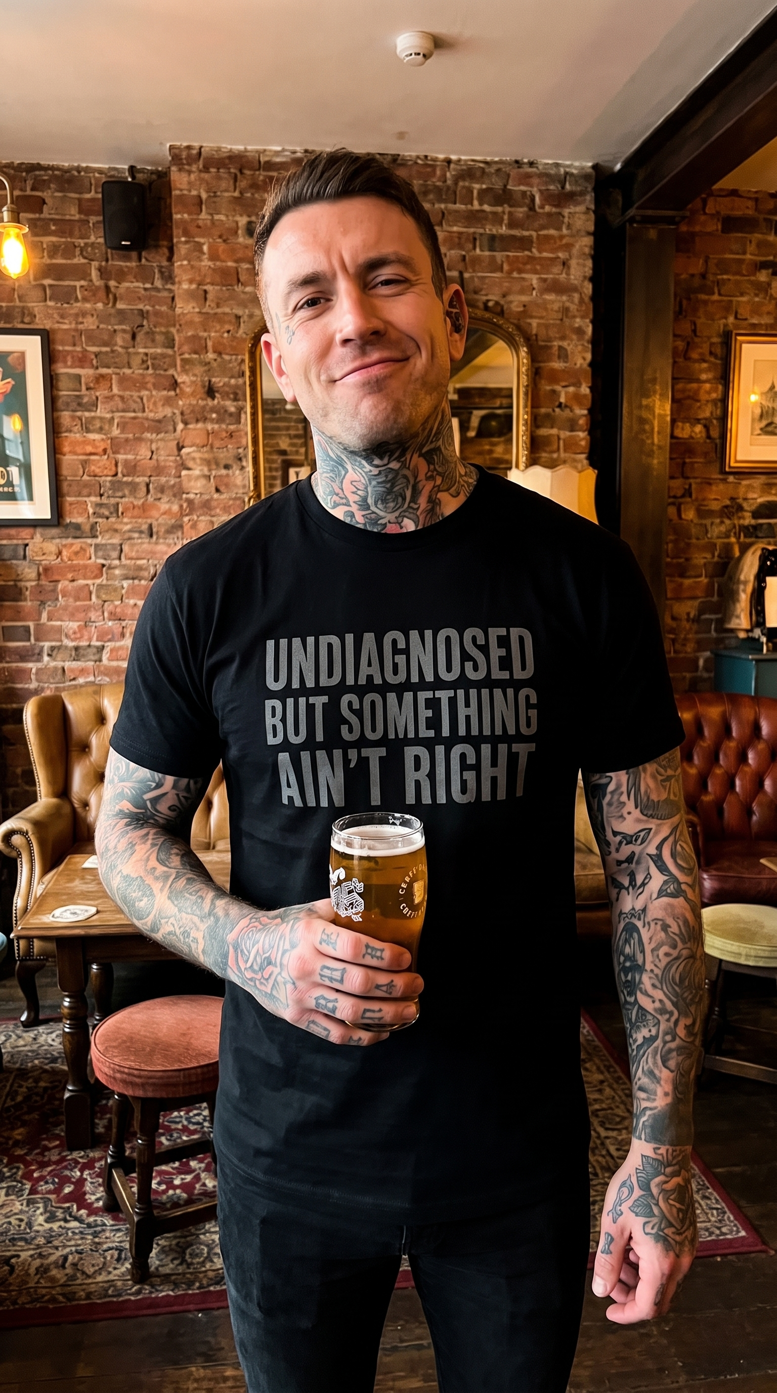 Undiagnosed | Something Ain't Right | Funny Tee