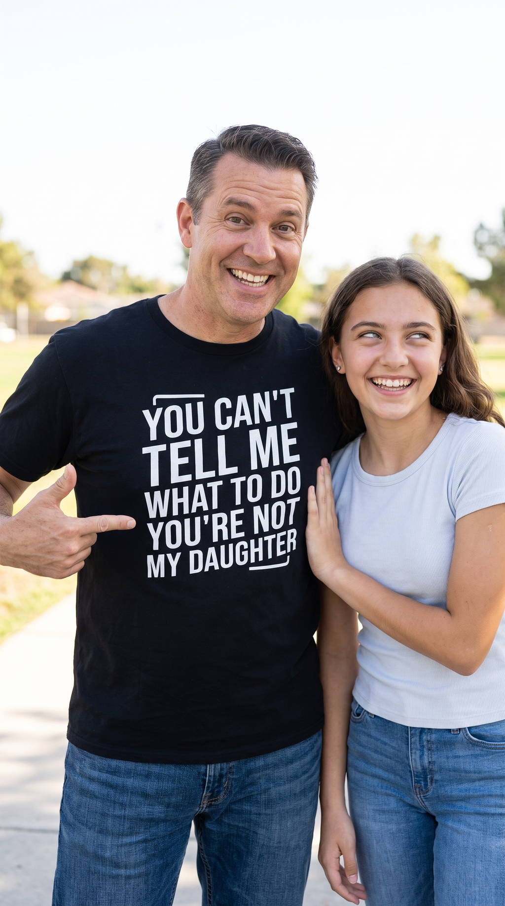 You Can't Tell Me | Not My Daughter | Funny Parent Tee