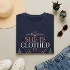 She Is Clothed In Strength T-Shirt