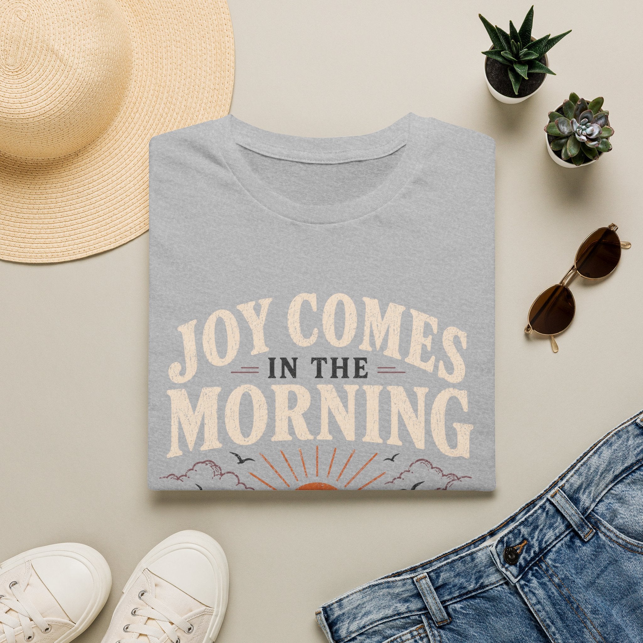 Joy Comes in the Morning T-Shirt