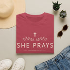 She Prays T-Shirt