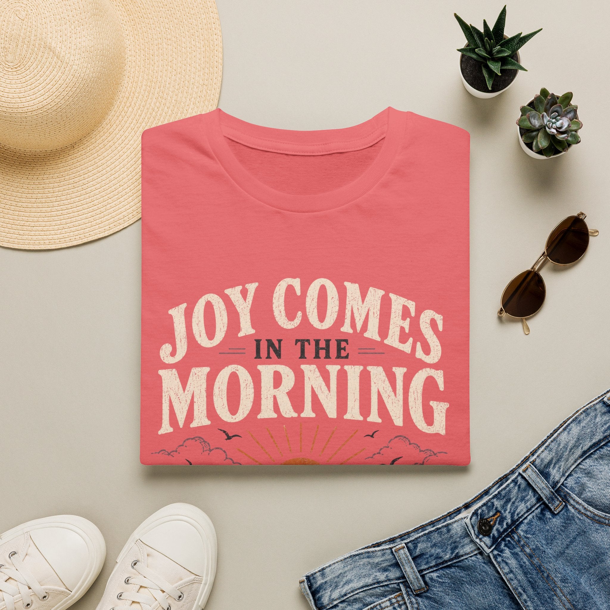 Joy Comes in the Morning T-Shirt