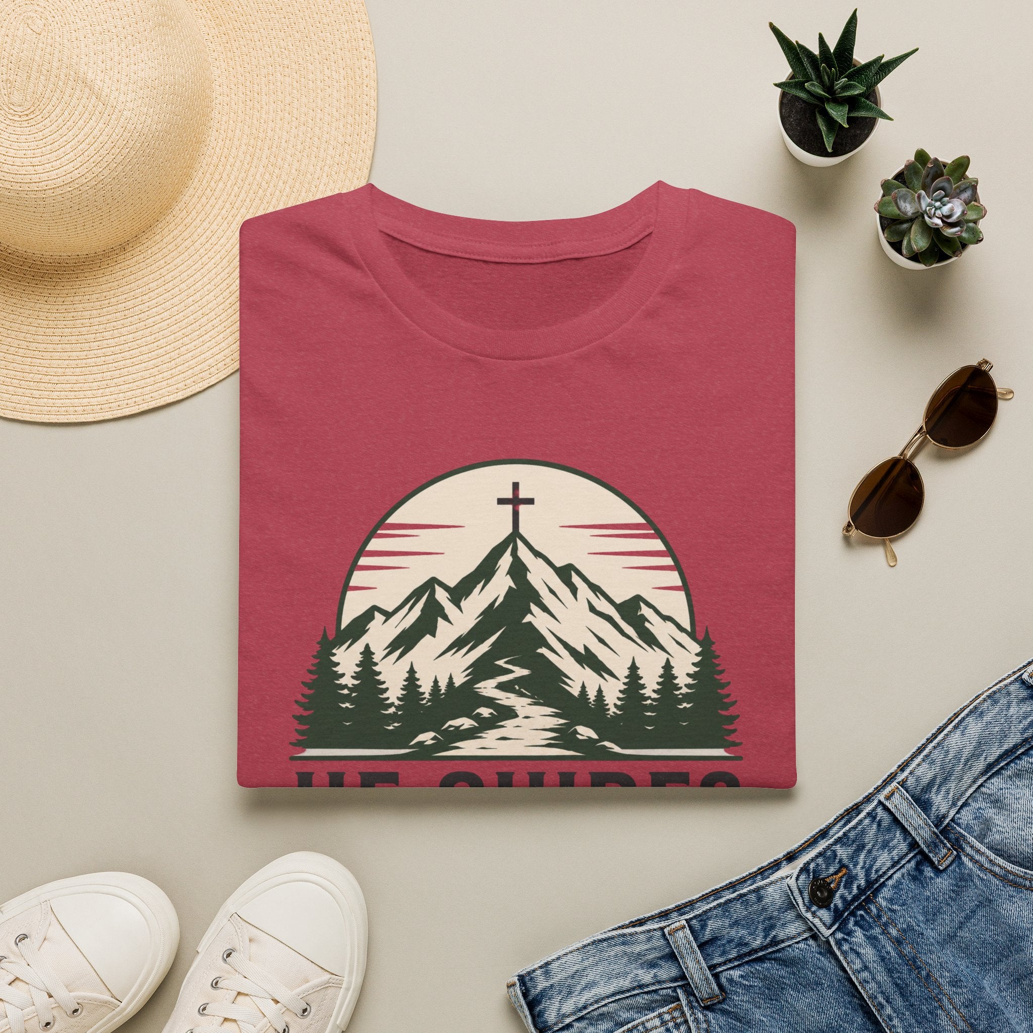 He Guides My Steps T-Shirt