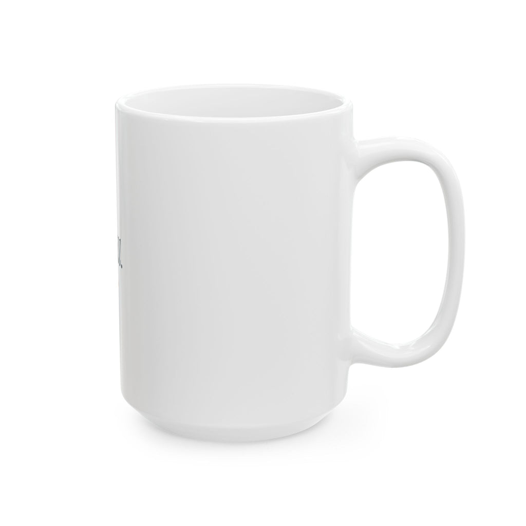 Be Still Ceramic Mug — Inspirational Psalm 46:10 Coffee Cup (11oz, 15oz)
