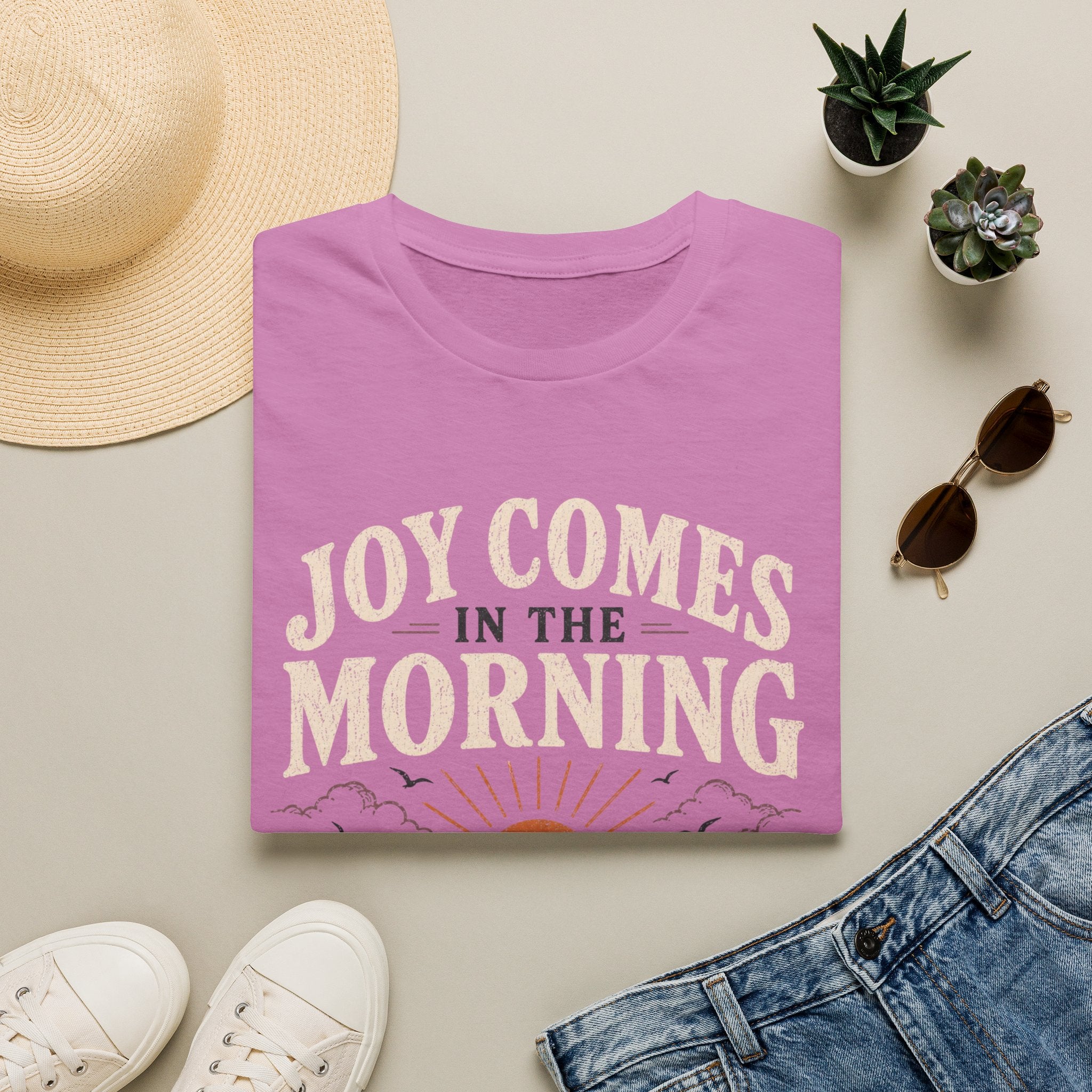 Joy Comes in the Morning T-Shirt