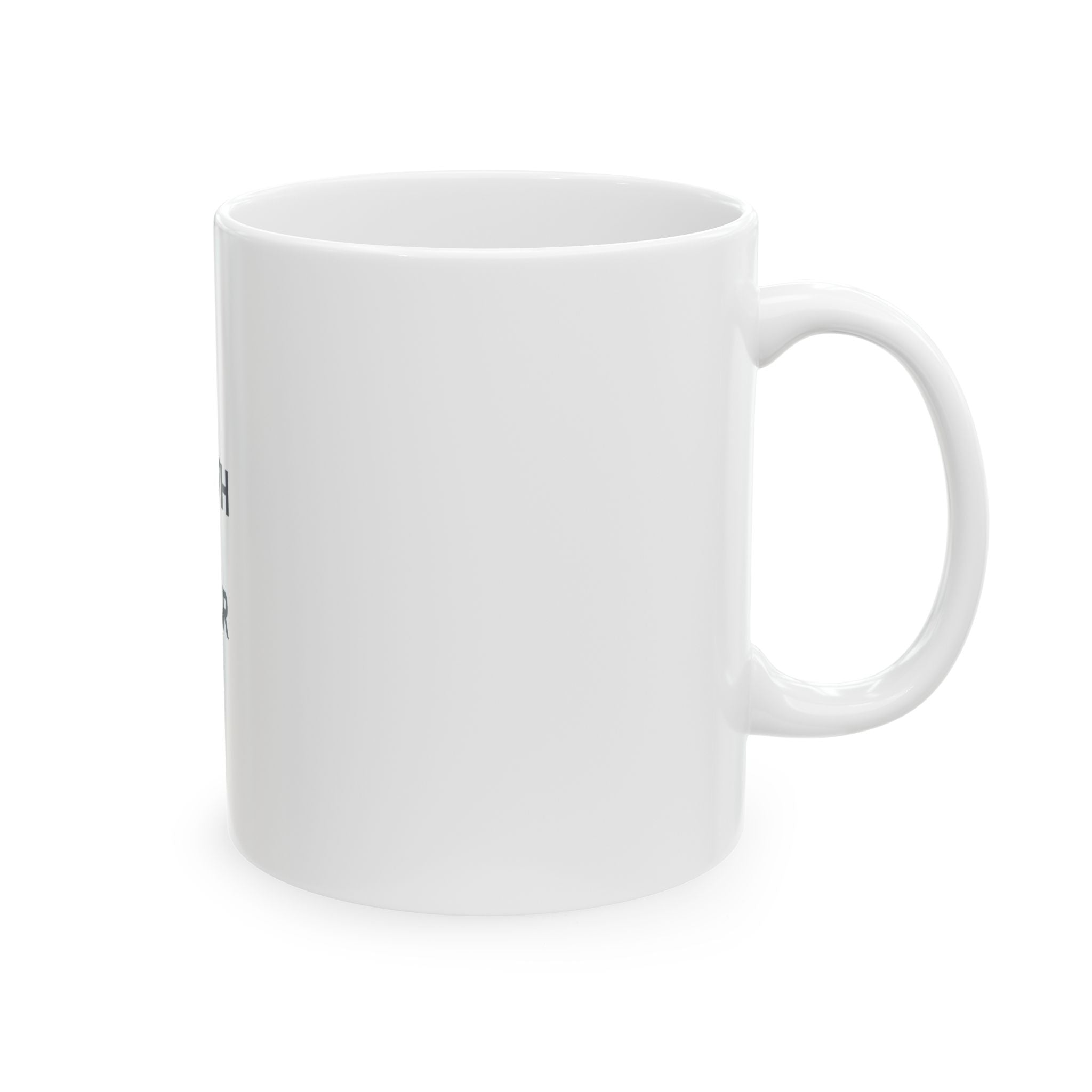 Faith Over Fear Ceramic Mug — Inspirational Christian Coffee Cup (11oz & 15oz)