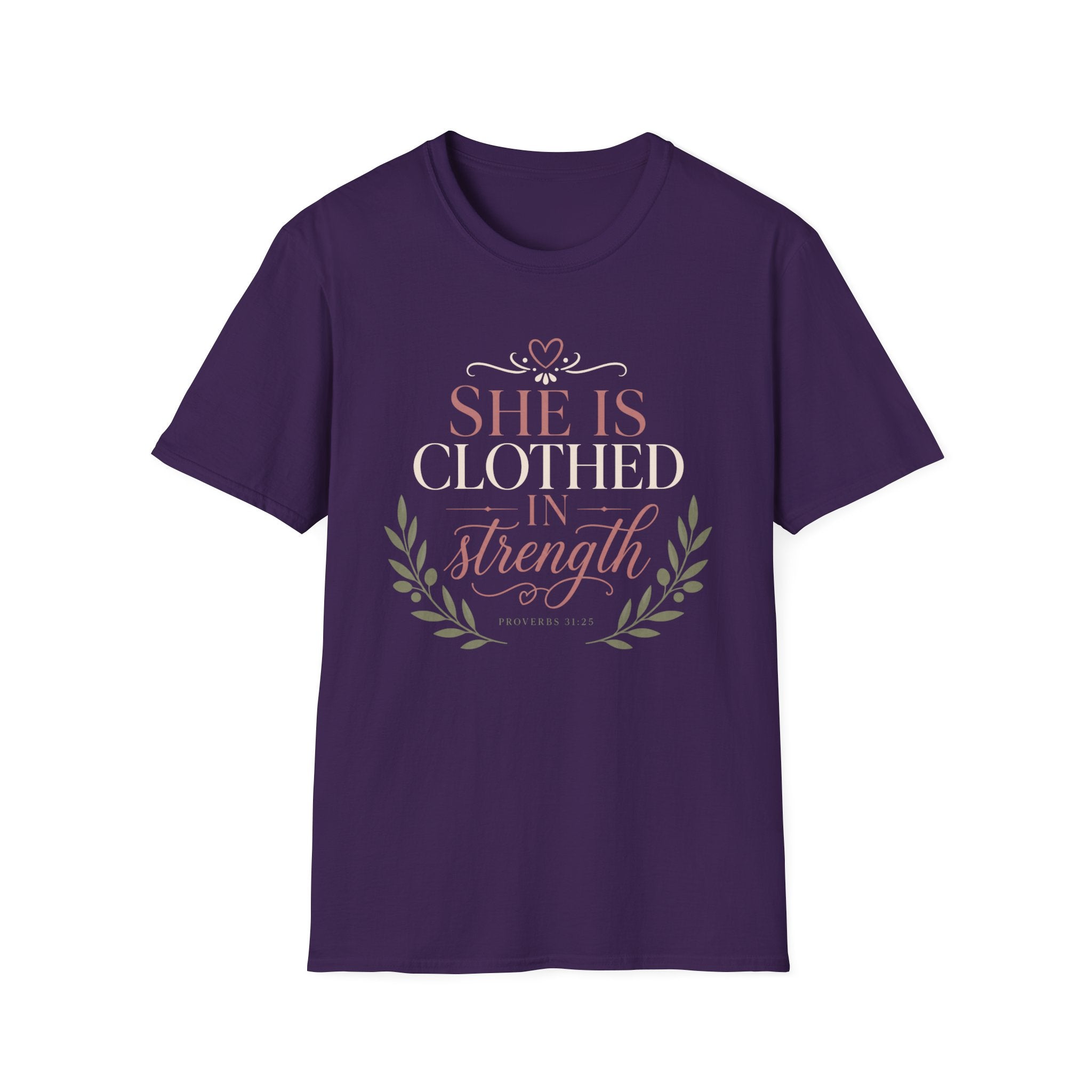 She Is Clothed In Strength T-Shirt