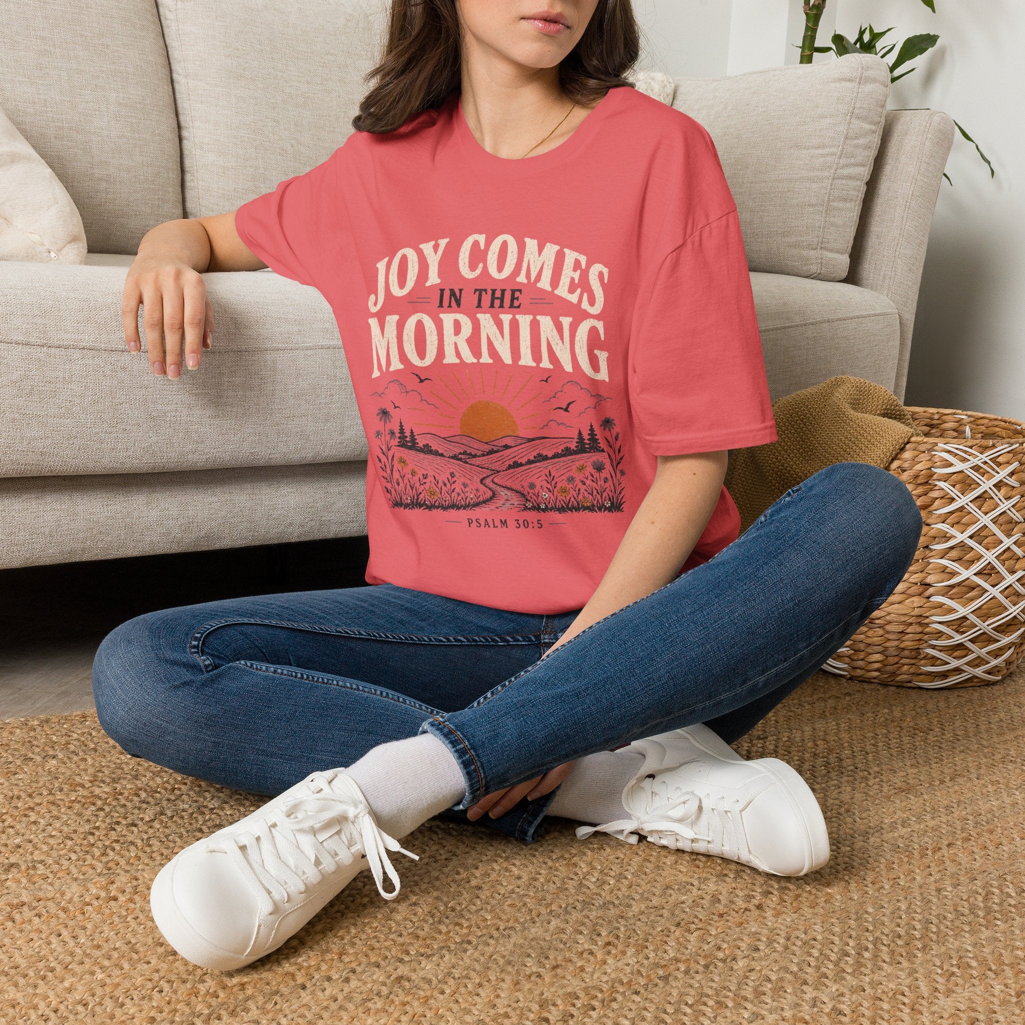 Joy Comes in the Morning T-Shirt