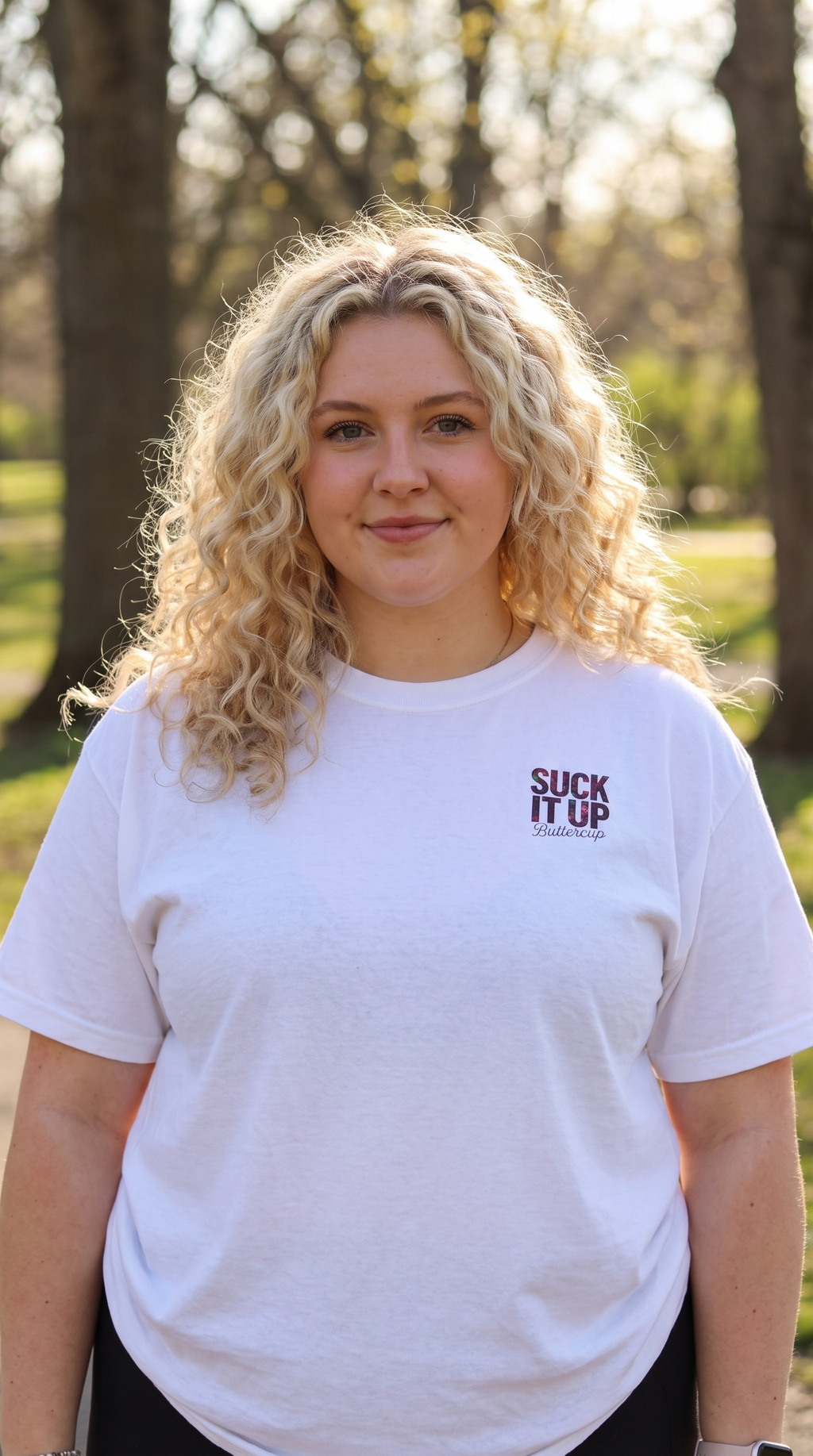 Suck It Up Buttercup | Motivational Floral Tee