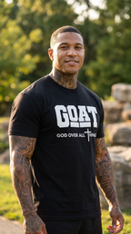 GOAT | God Over All Things | Faith Tee