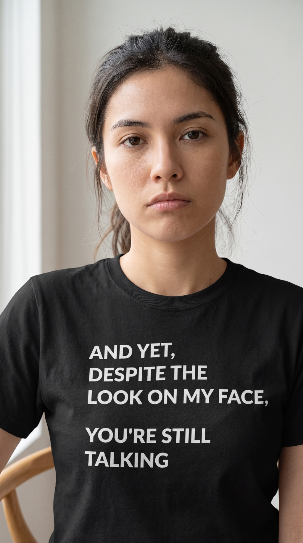Are You Still Talking | Sarcastic Humor Tee
