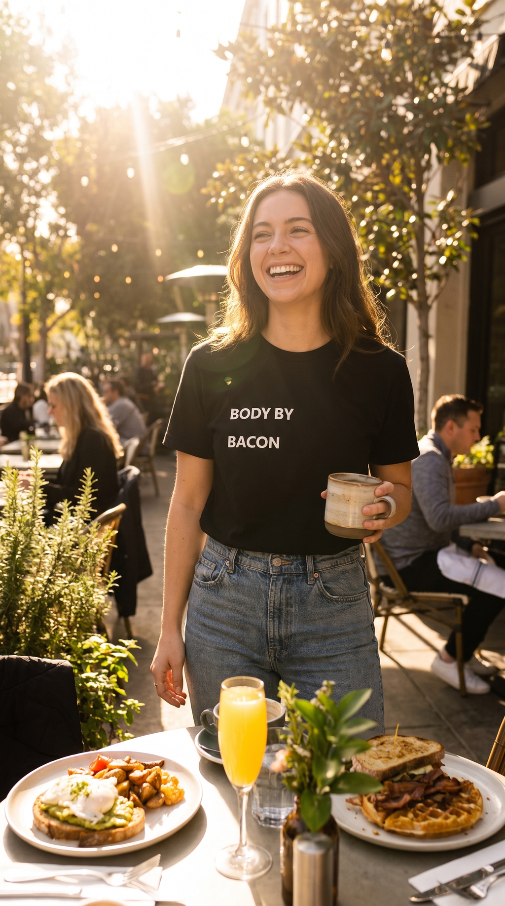 Body by Bacon | Sarcastic Fitness Tee