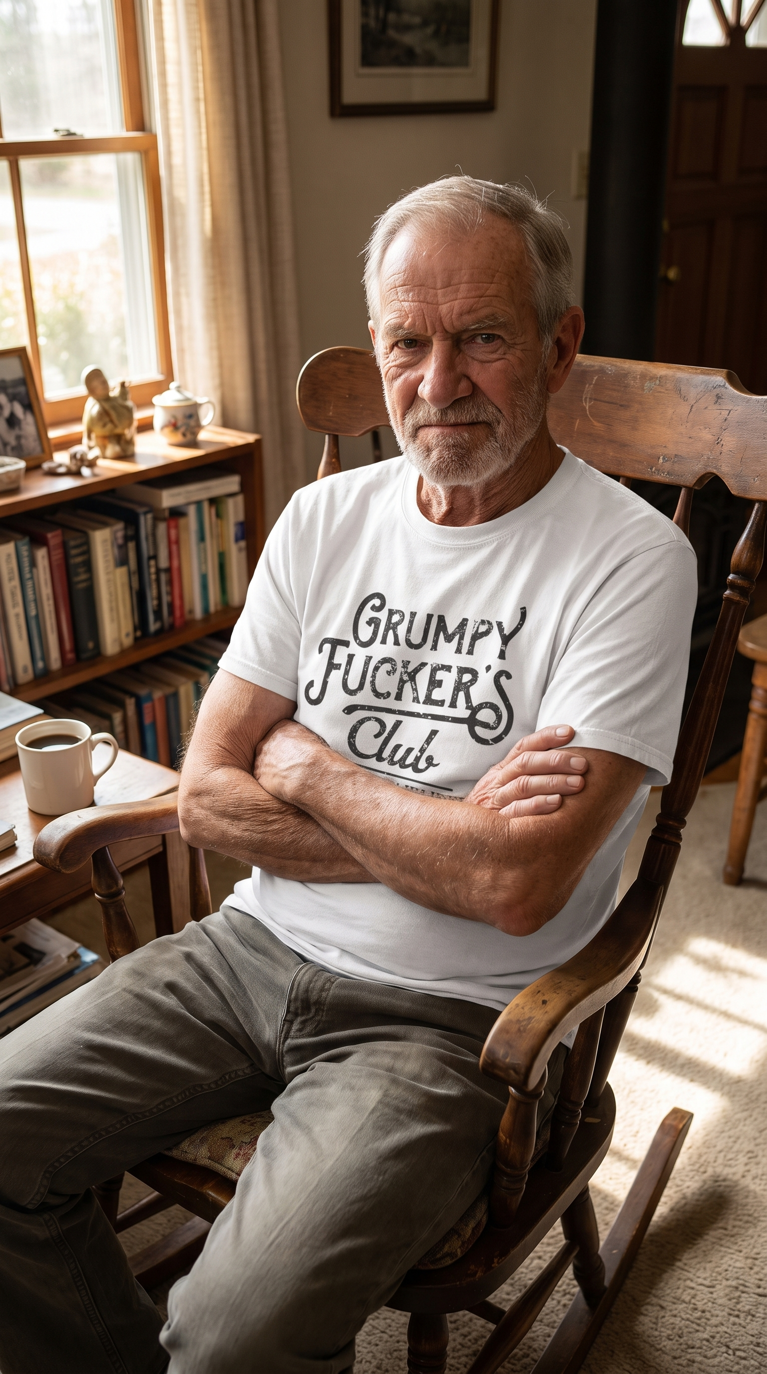 Grumpy Fucker's Club Lifetime Member T-Shirt
