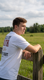 Walk by Faith | 2 Cor 5:7 | Christian Faith Tee