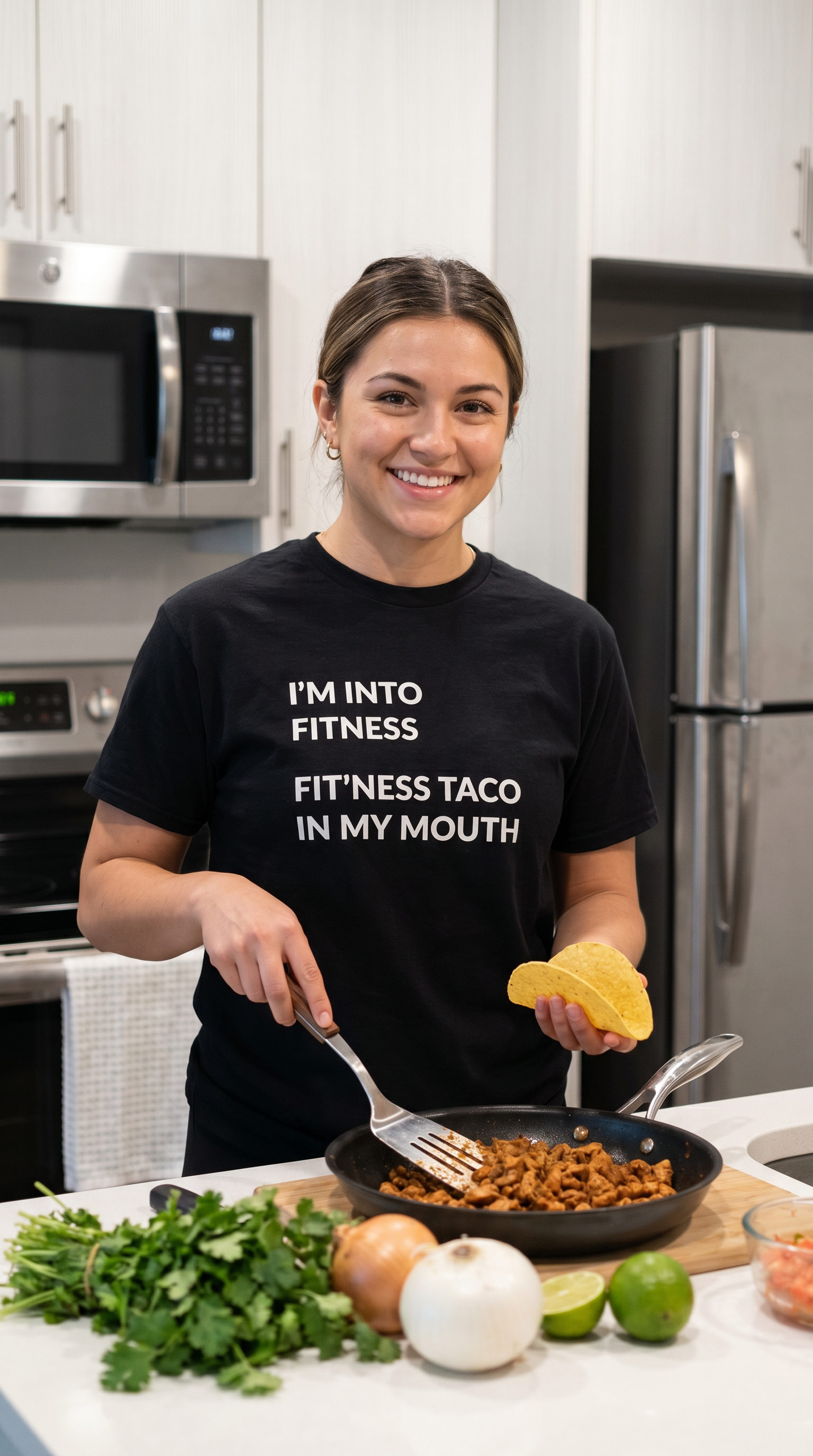 Fitness? I Thought You Said Tacos | Funny Gym Shirt