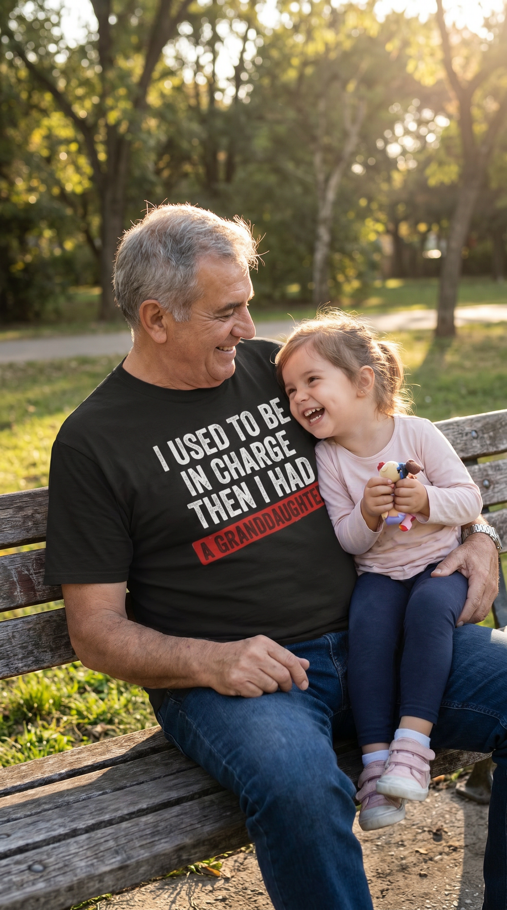 In Charge at Work | Wrapped Around Her Finger at Home | Granddaughter Tee