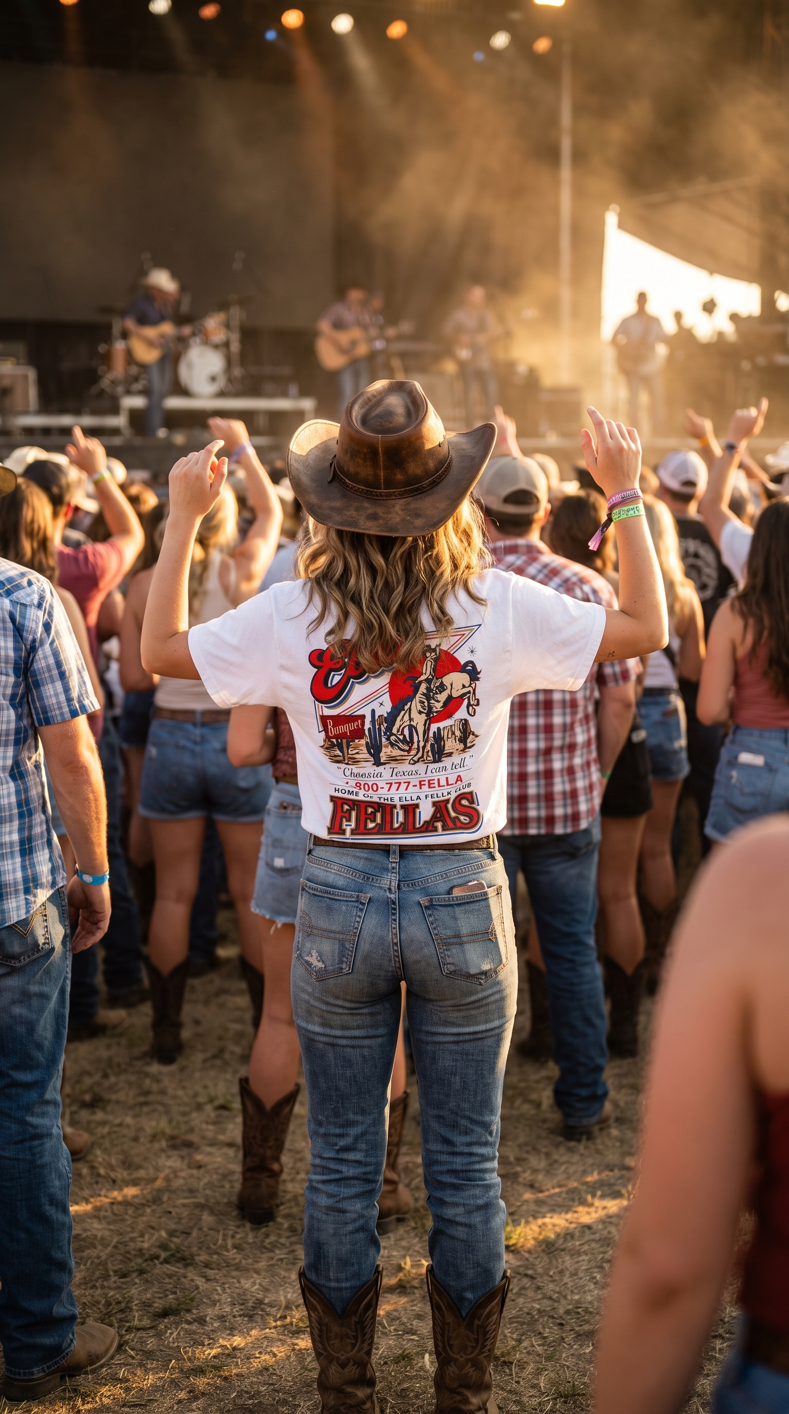 Country Western Graphic Tee | Front & Back Print
