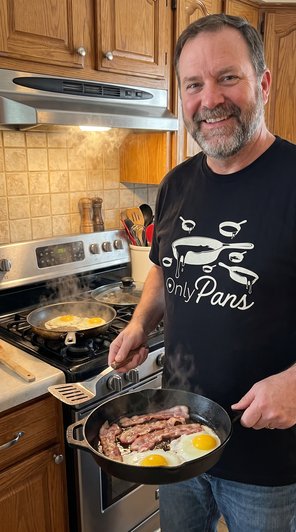 Only Pans | Kitchen Humor Graphic Tee