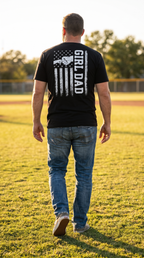 Girl Dad Flag Tee lifestyle 7