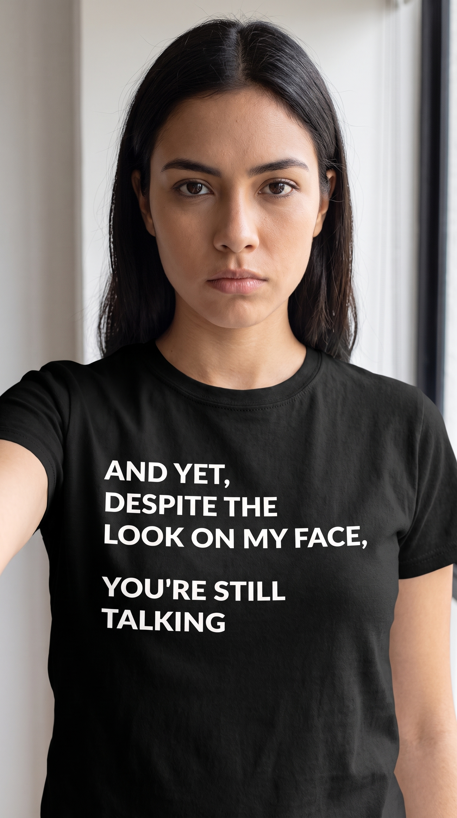 Are You Still Talking | Sarcastic Humor Tee