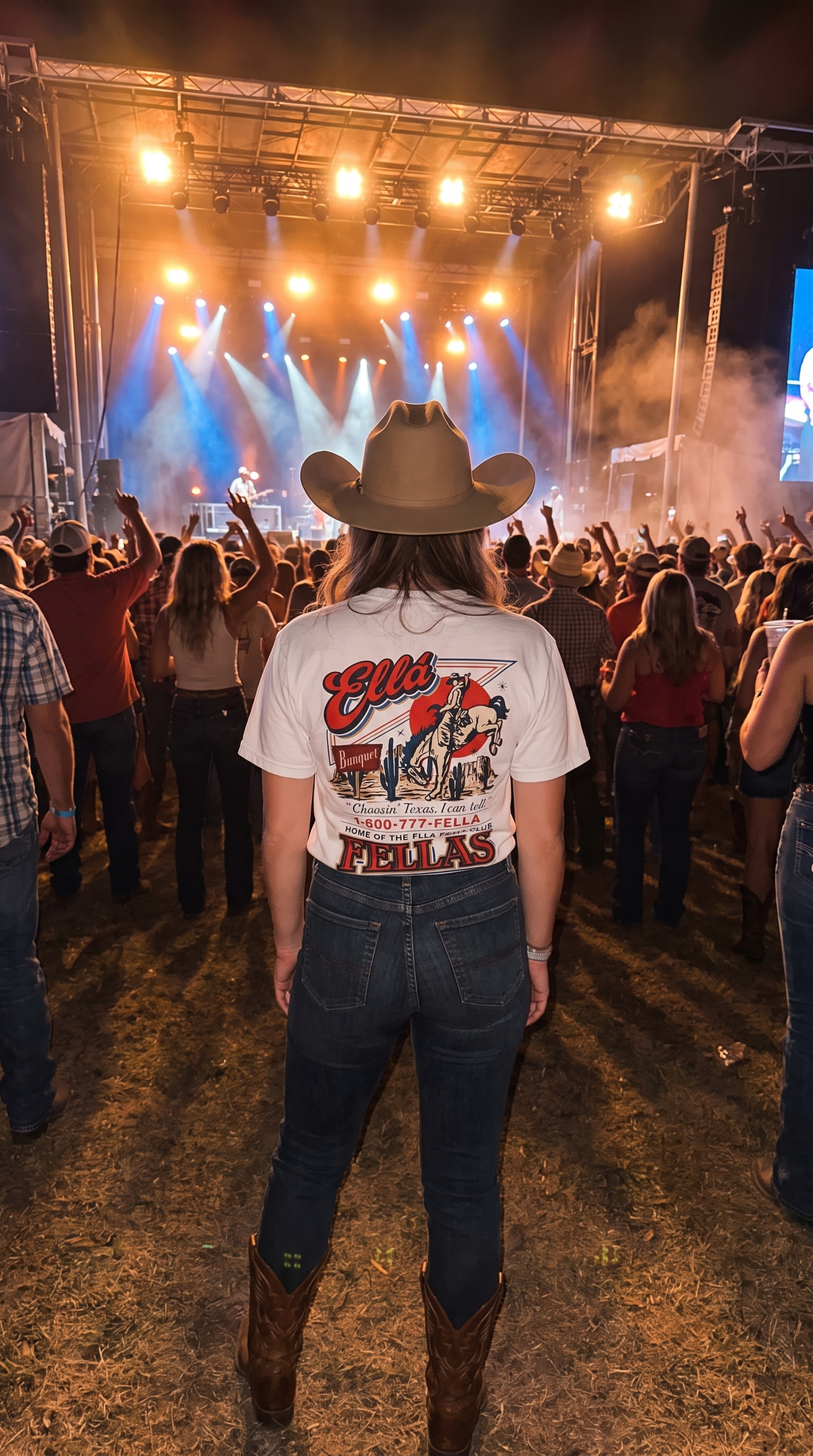 Country Western Graphic Tee | Front & Back Print