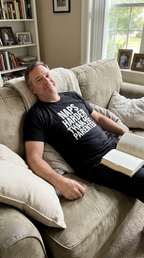 Naps Harder Than He Parented | Savage Dad Humor Tee
