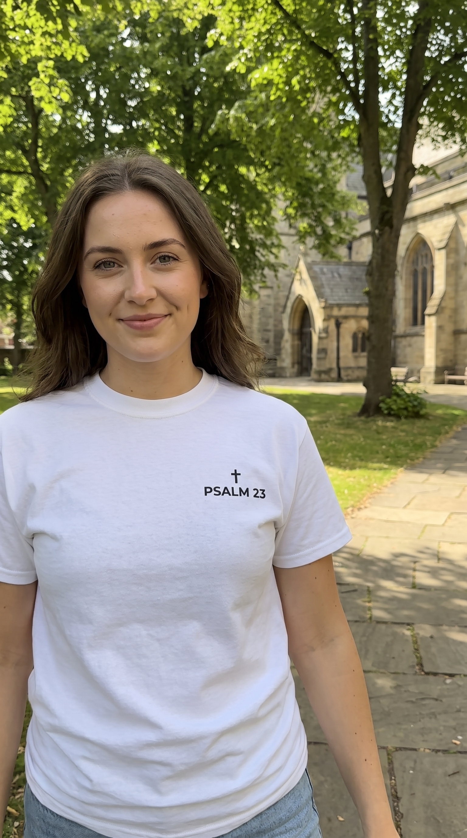 I Shall Not Want | Ps 23:1 | Christian Faith Tee