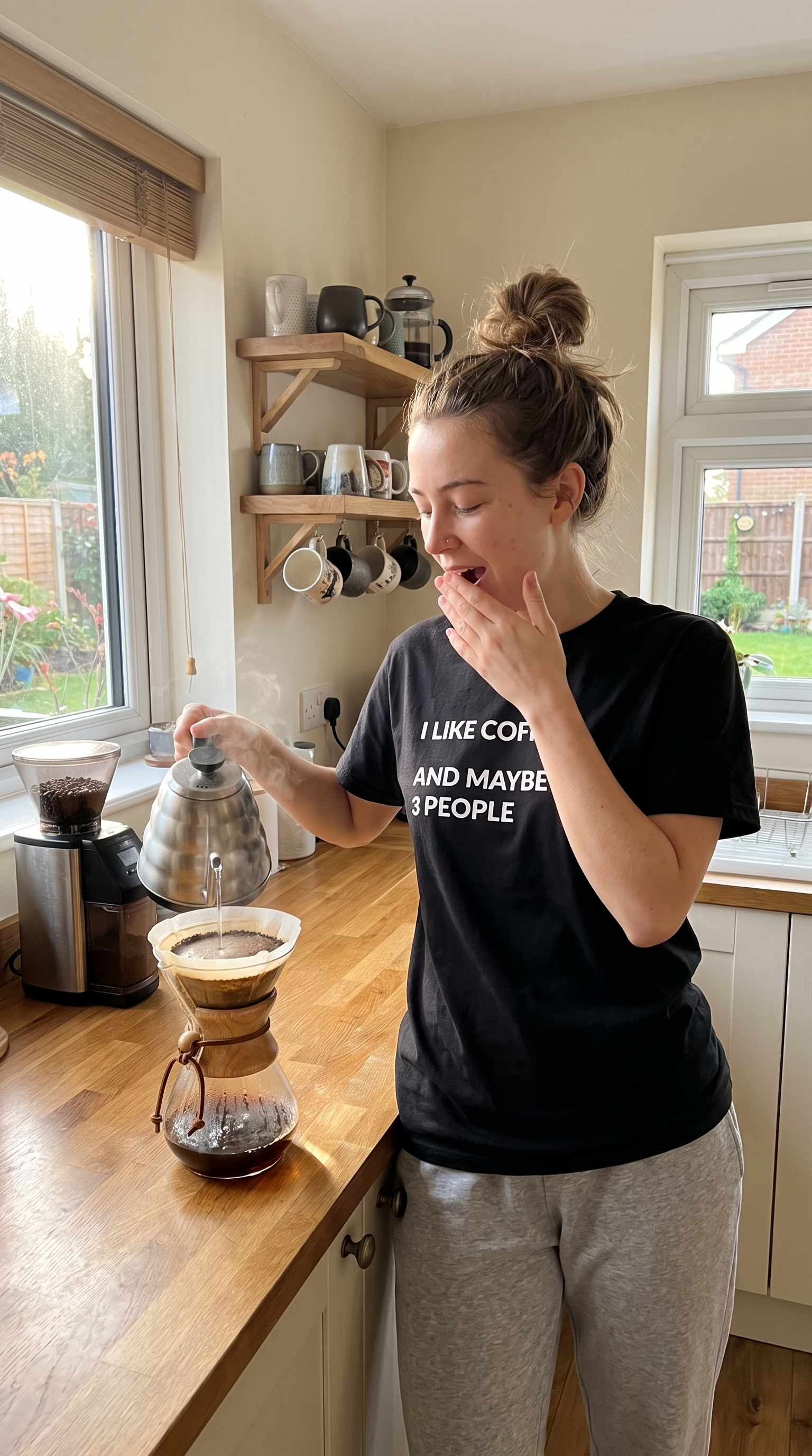 I Need Coffee & 3 People to Disappear | Monday Mood Tee