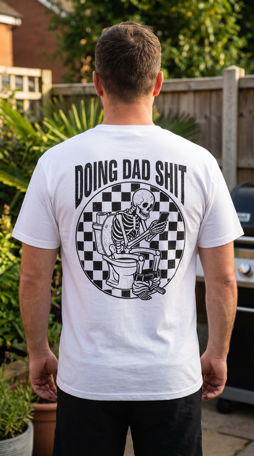 Doing Dad | Funny Skeleton Tee