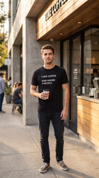 I Need Coffee & 3 People to Disappear | Monday Mood Tee
