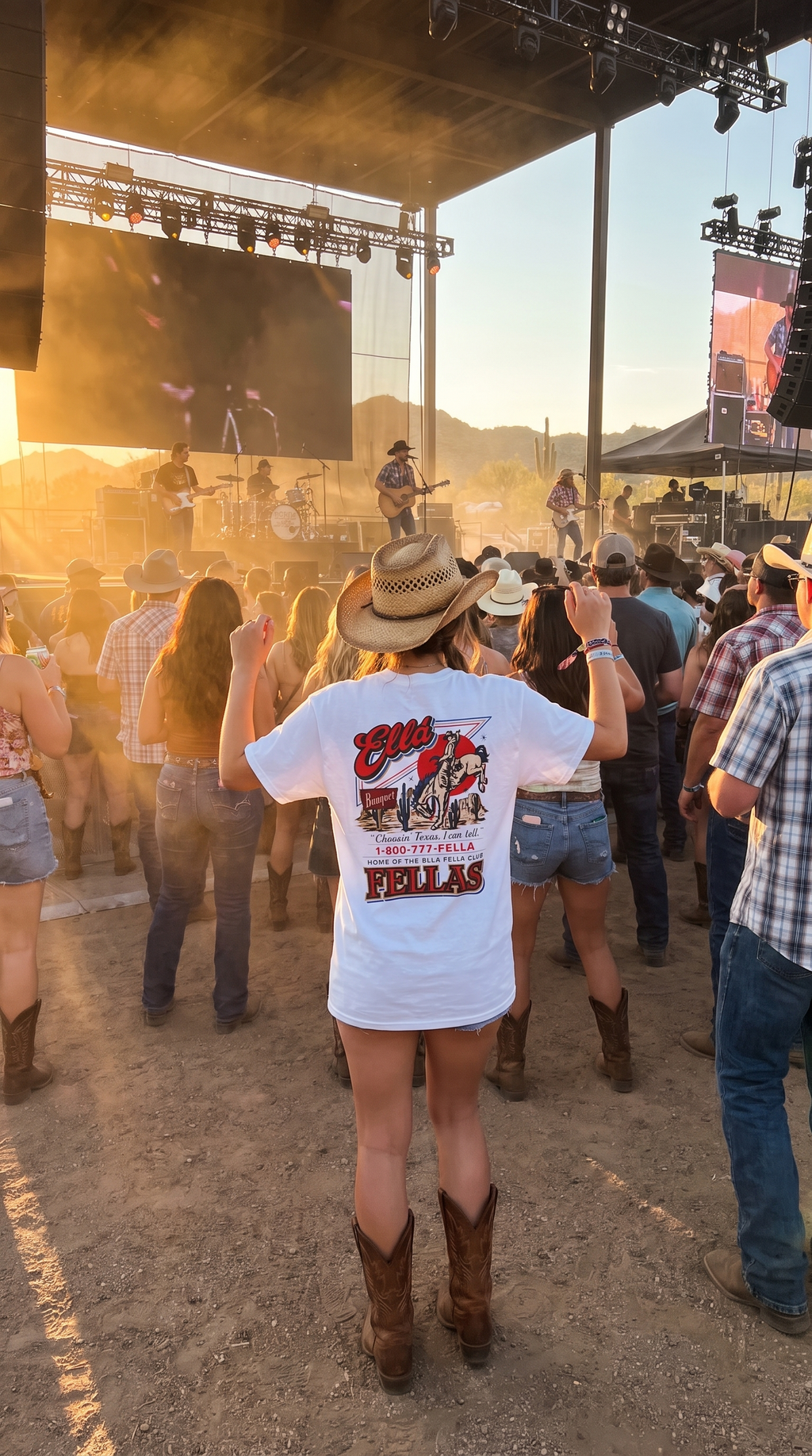Country Western Graphic Tee | Front & Back Print