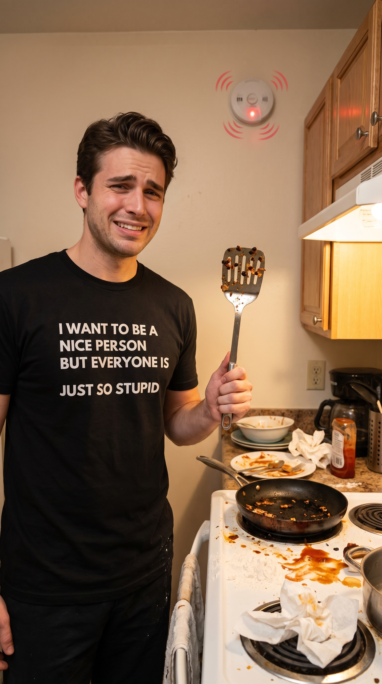 Nice Person. Stupid People. | Honest Humor Tee