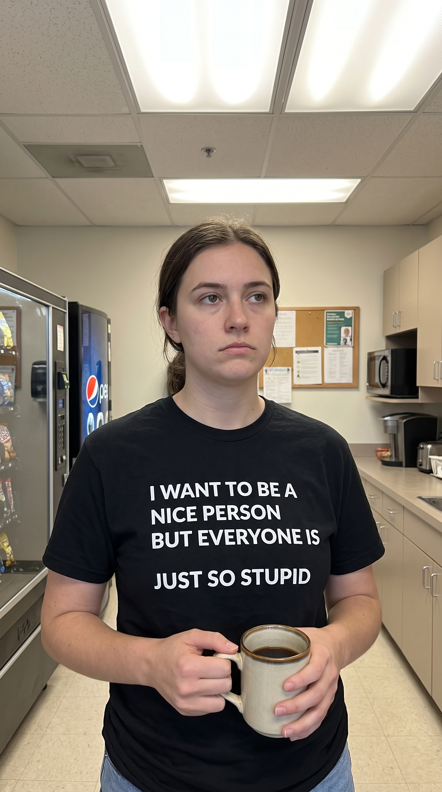 Nice Person. Stupid People. | Honest Humor Tee
