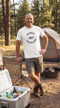 Hair Would Only Slow Me Down | Bald Humor Varsity Tee