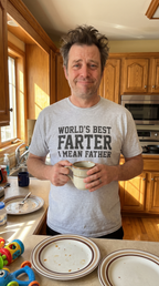 World's Best Farter, I Mean Father | Dad Humor Tee