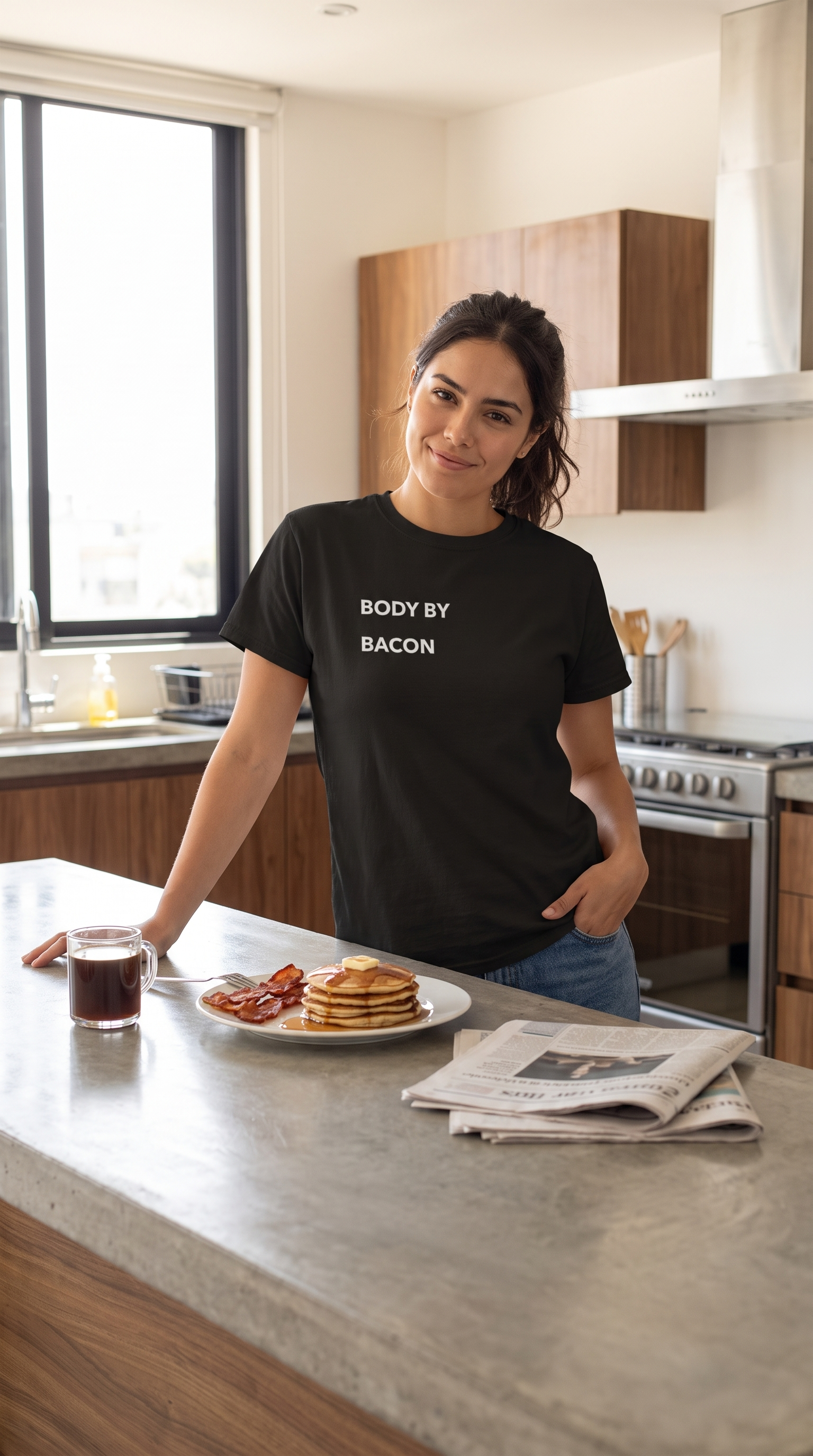 Body by Bacon | Sarcastic Fitness Tee