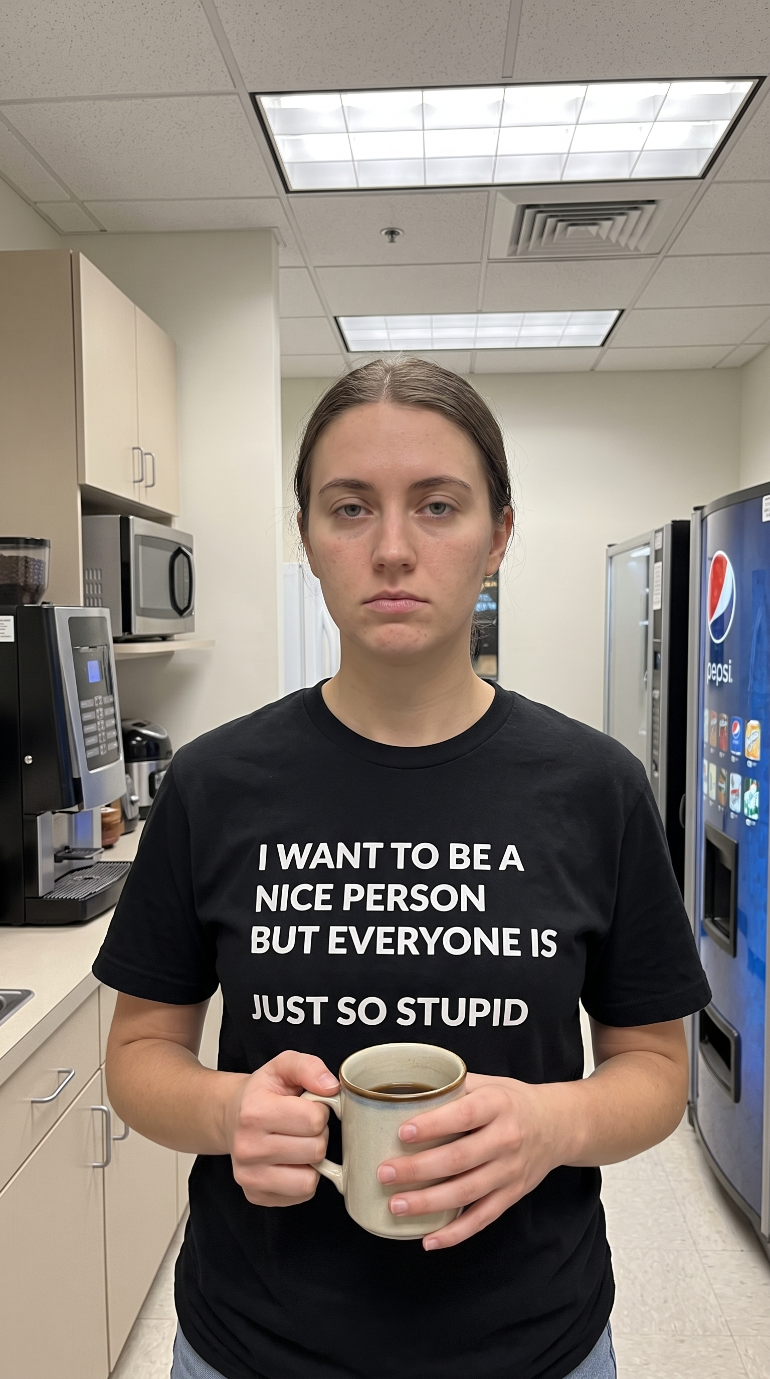 Nice Person. Stupid People. | Honest Humor Tee