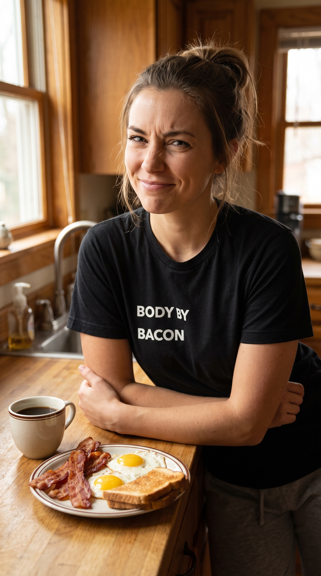 Body by Bacon | Sarcastic Fitness Tee