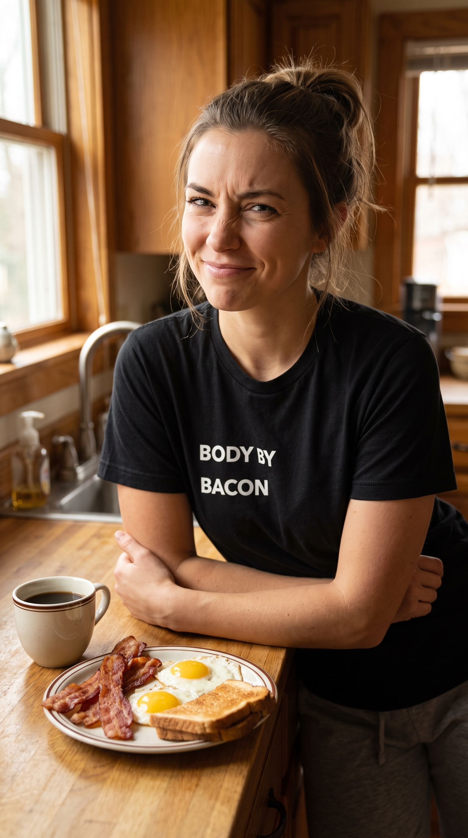 Body by Bacon | Sarcastic Fitness Tee