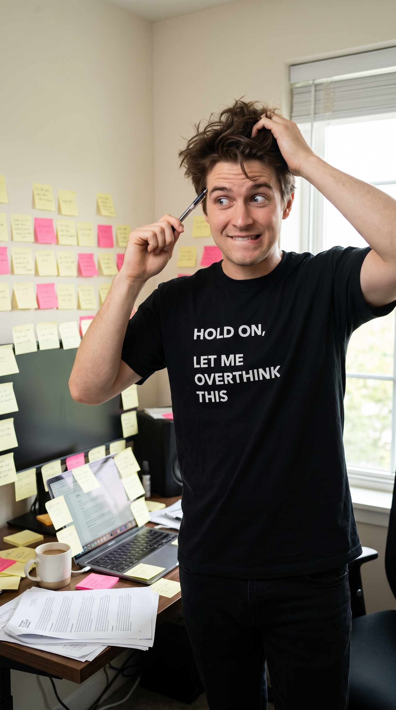 I'm Overthinking This | Anxiety Humor Tee