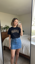 Mama Camo Varsity | Funny Mom Tee
